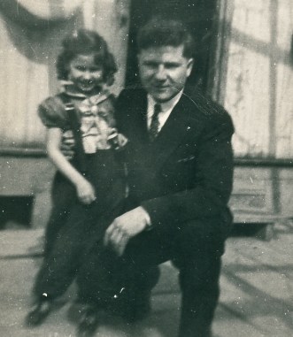 Here is my Uncle Steve with my niece Anita