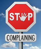 complaining