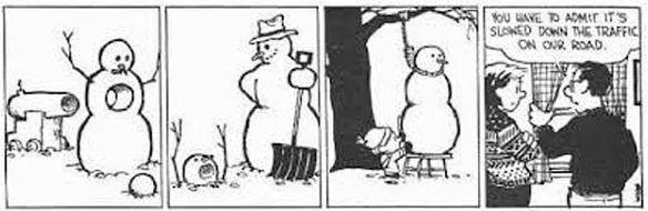 Calvin and Hobbes - winter