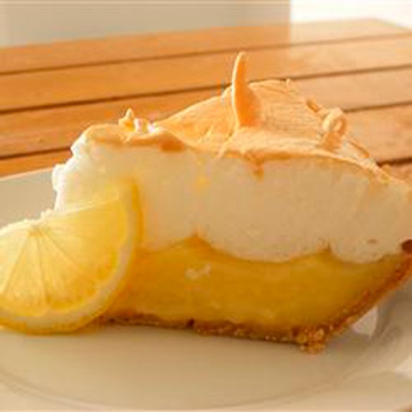 lemon meringue pie from allrecipes