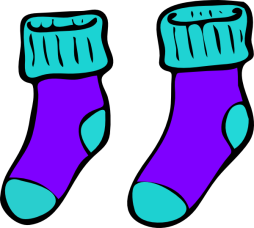 socks,clkr